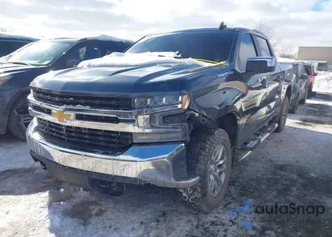 2020 Chevrolet Silverado 1500 4Wd Short Bed Lt из США, поврежденный, VIN 3GCUYDED2LG313435